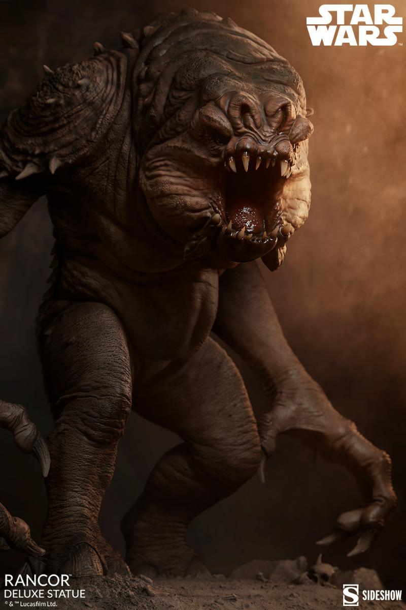 Rancor Deluxe Statue Hot Toys sixth scale figure