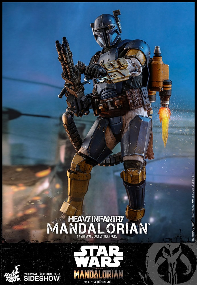 Heavy Infantry Mandalorian Hot Toys sixth scale figure