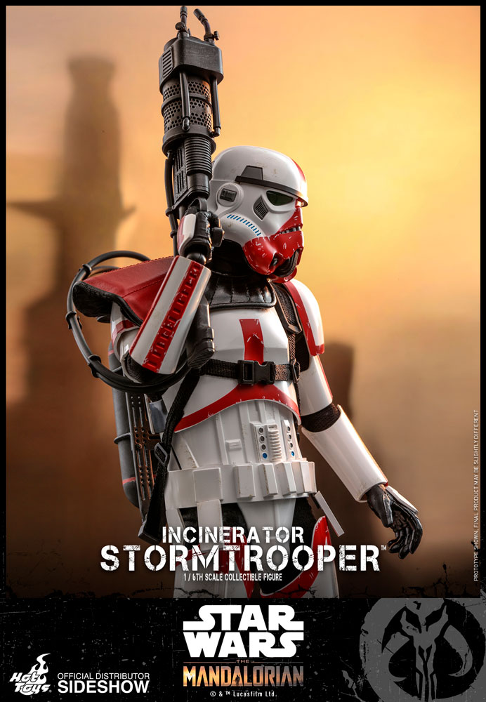 Incinerator Stormtrooper Hot Toys sixth scale figure