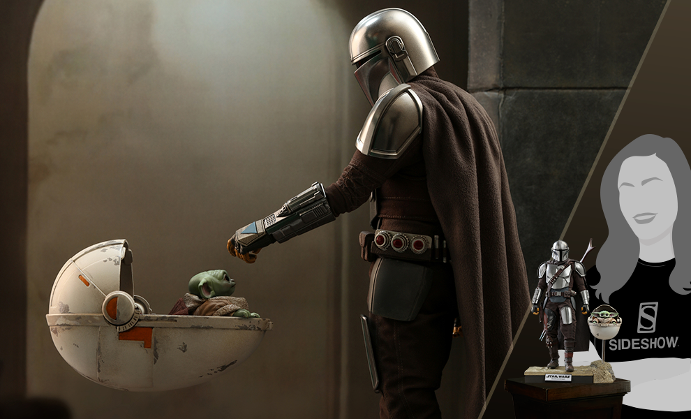 The Mandalorian & Child (Beskar) Hot Toys sixth scale figure