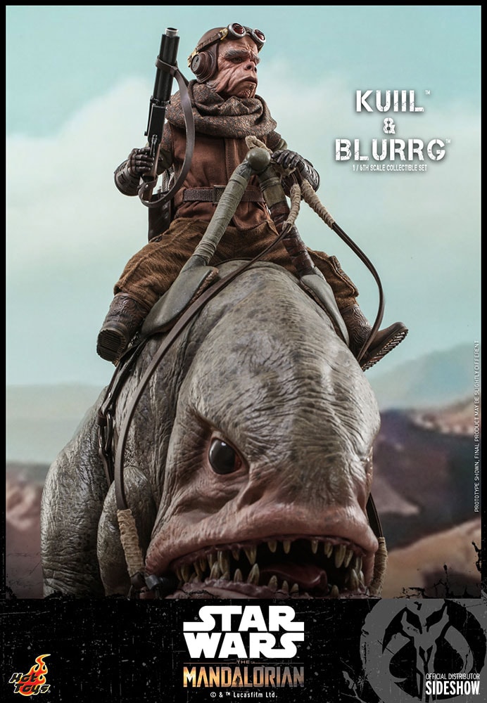 Kuiil & Blurrg Hot Toys sixth scale figure