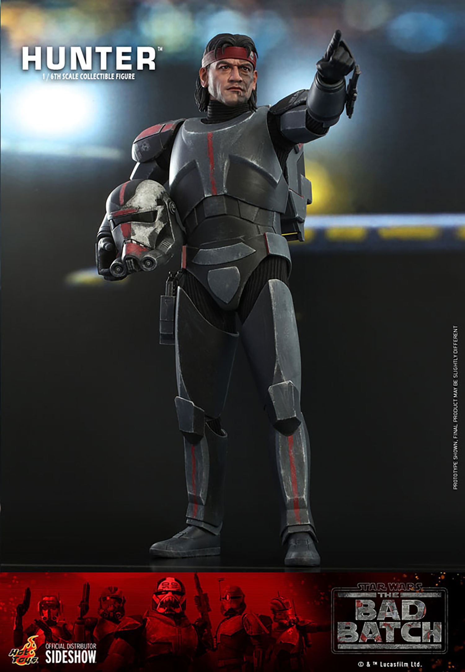 Hunter Hot Toys sixth scale figure