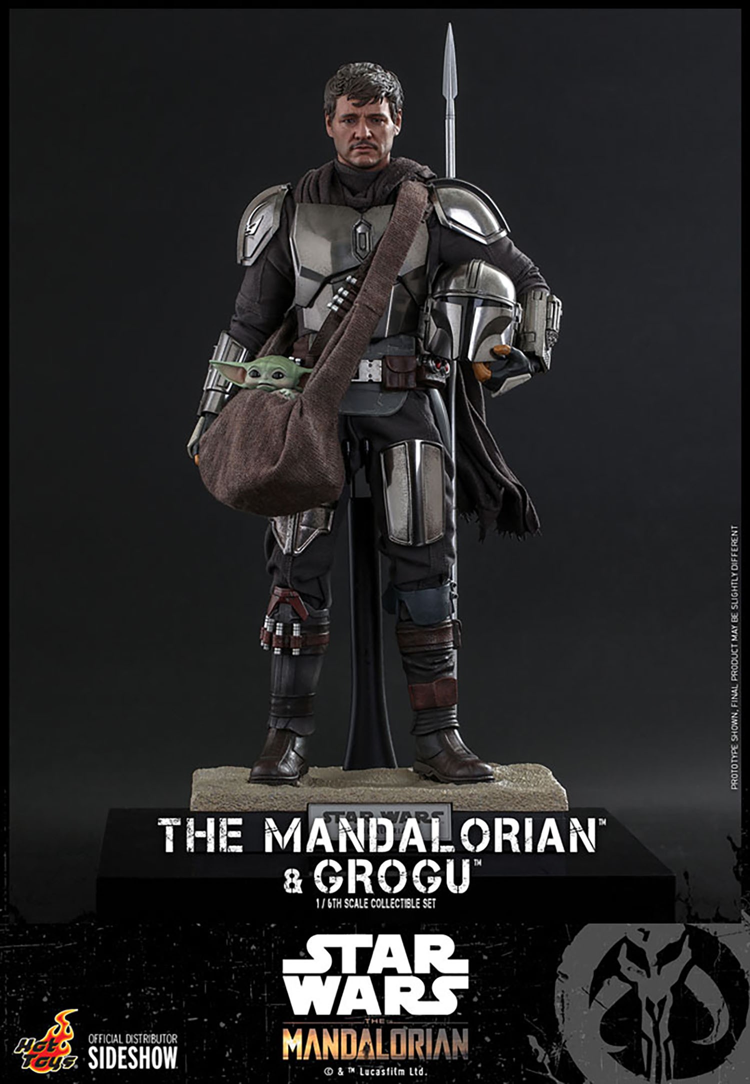 The Mandalorian & Grogu  Hot Toys sixth scale figure