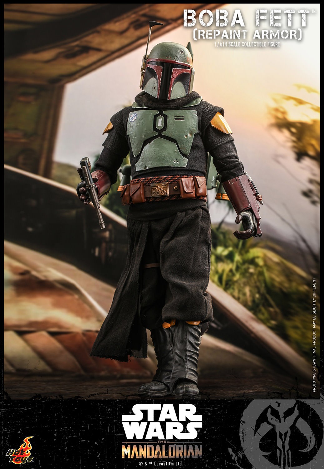 Boba Fett (Repaint Armor) Hot Toys sixth scale figure
