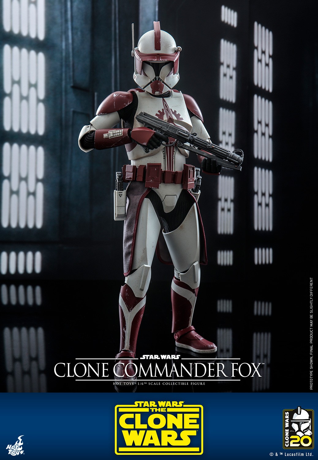Clone Commander Fox Hot Toys sixth scale figure