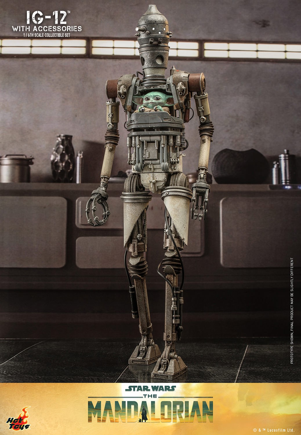 IG-12 With Accessories Hot Toys sixth scale figure