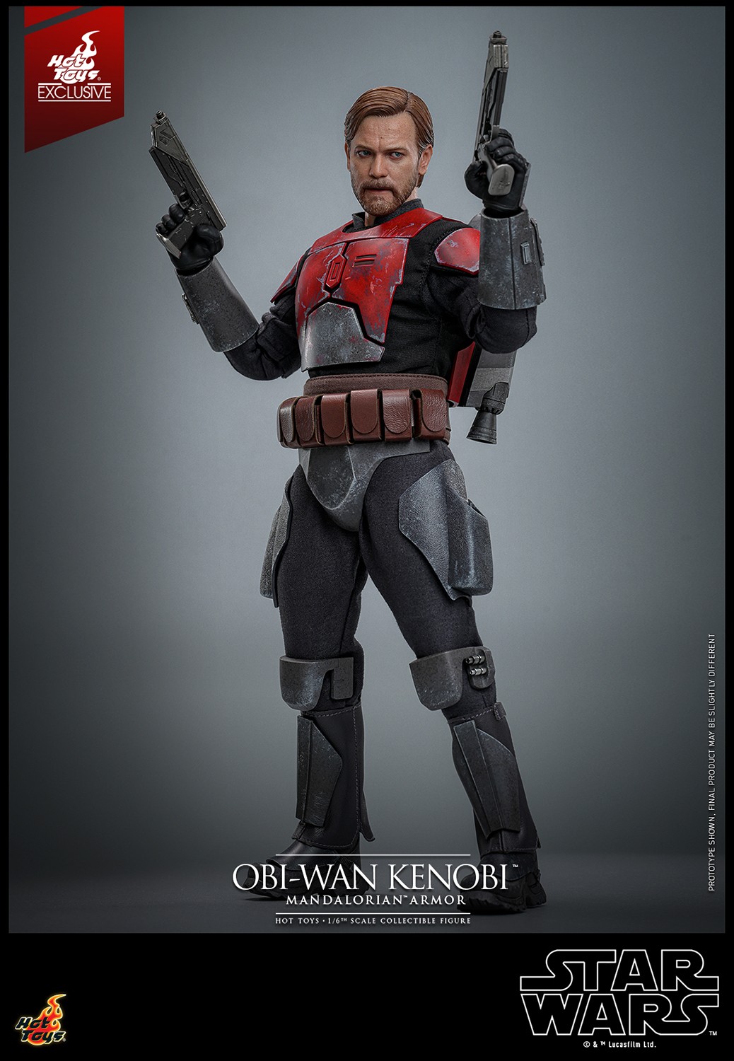 Obi-Wan Kenobi (Mandalorian Armor) Hot Toys sixth scale figure