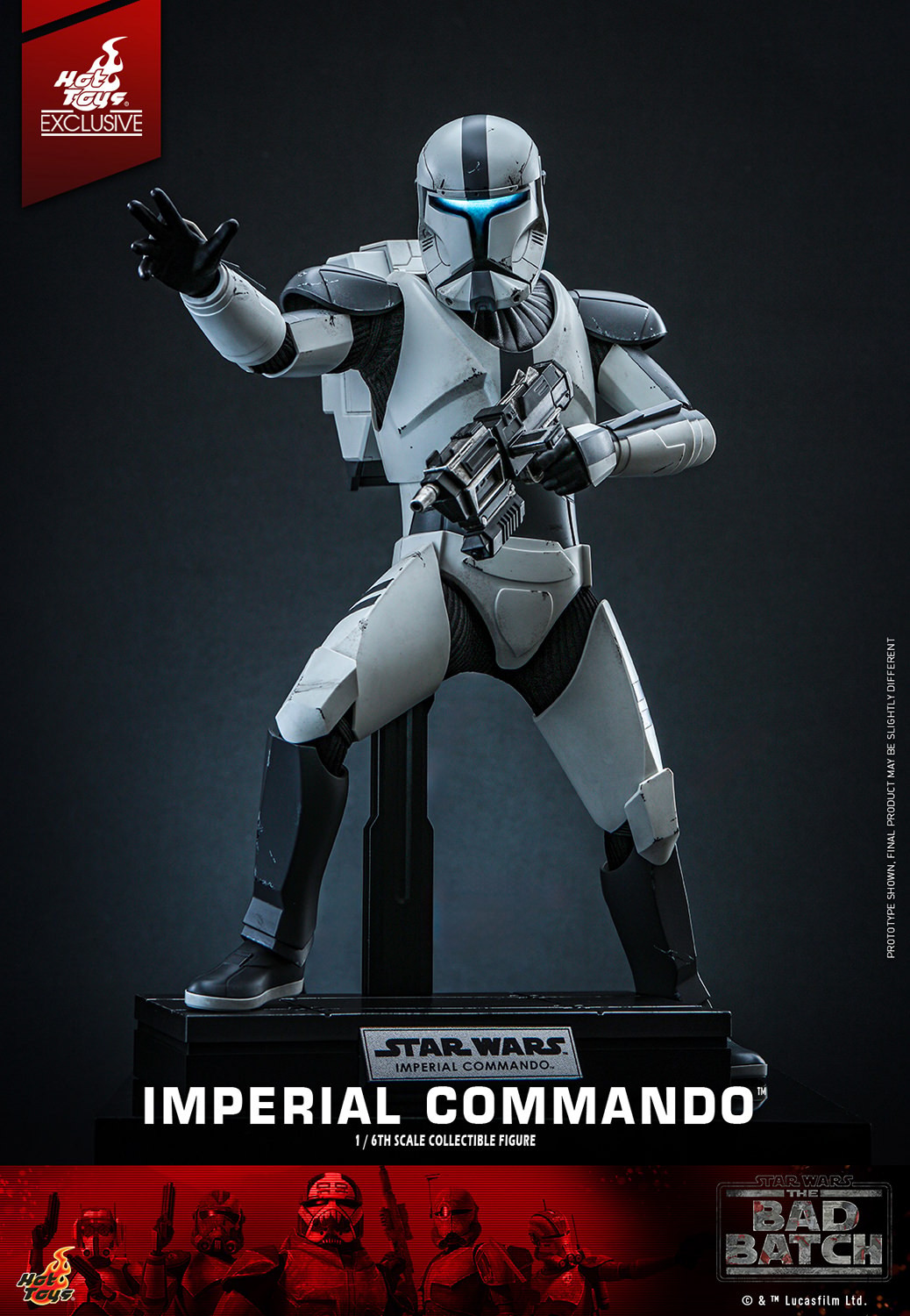 Imperial Commando Hot Toys sixth scale figure
