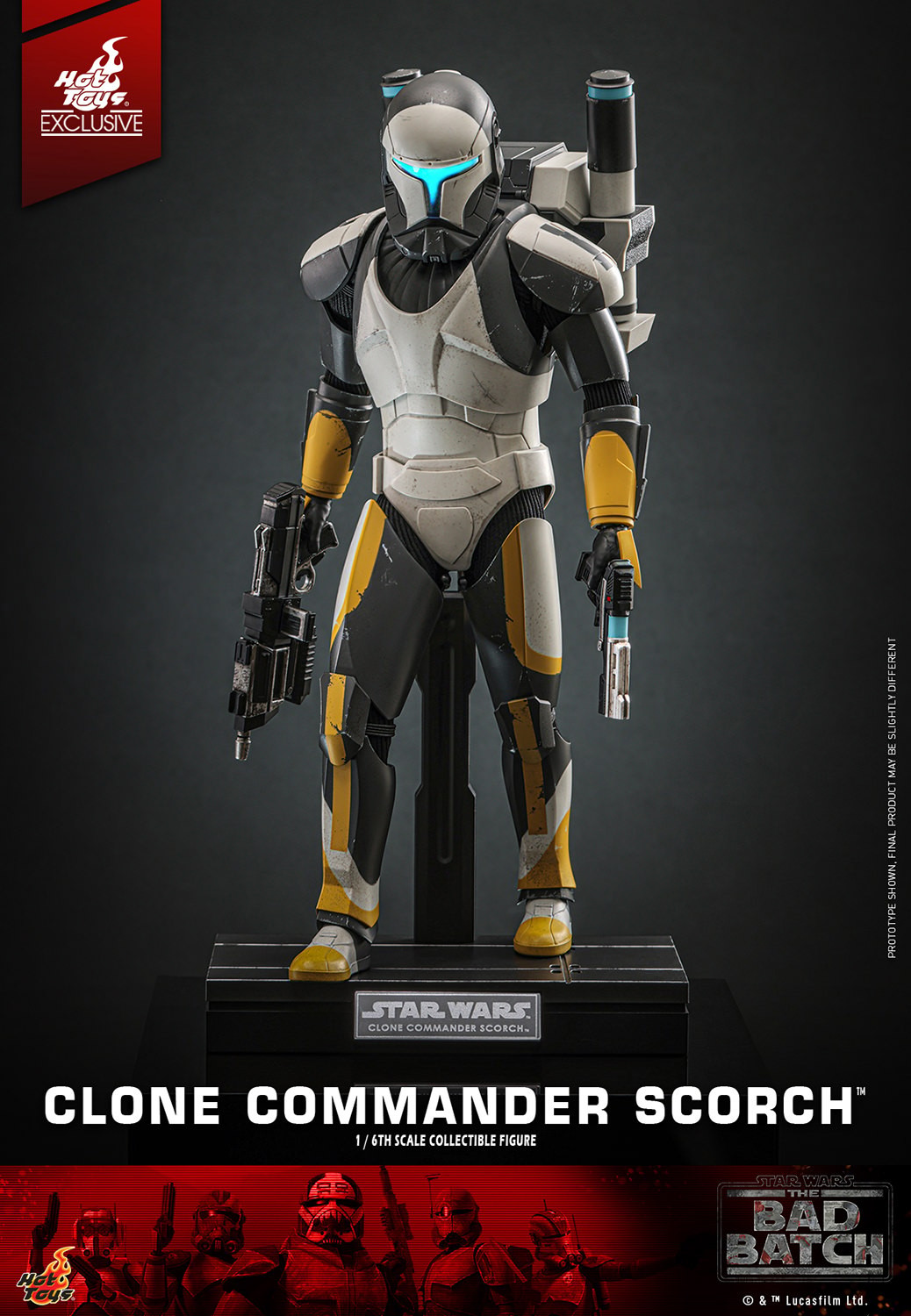 Clone Commando Scorch Hot Toys sixth scale figure