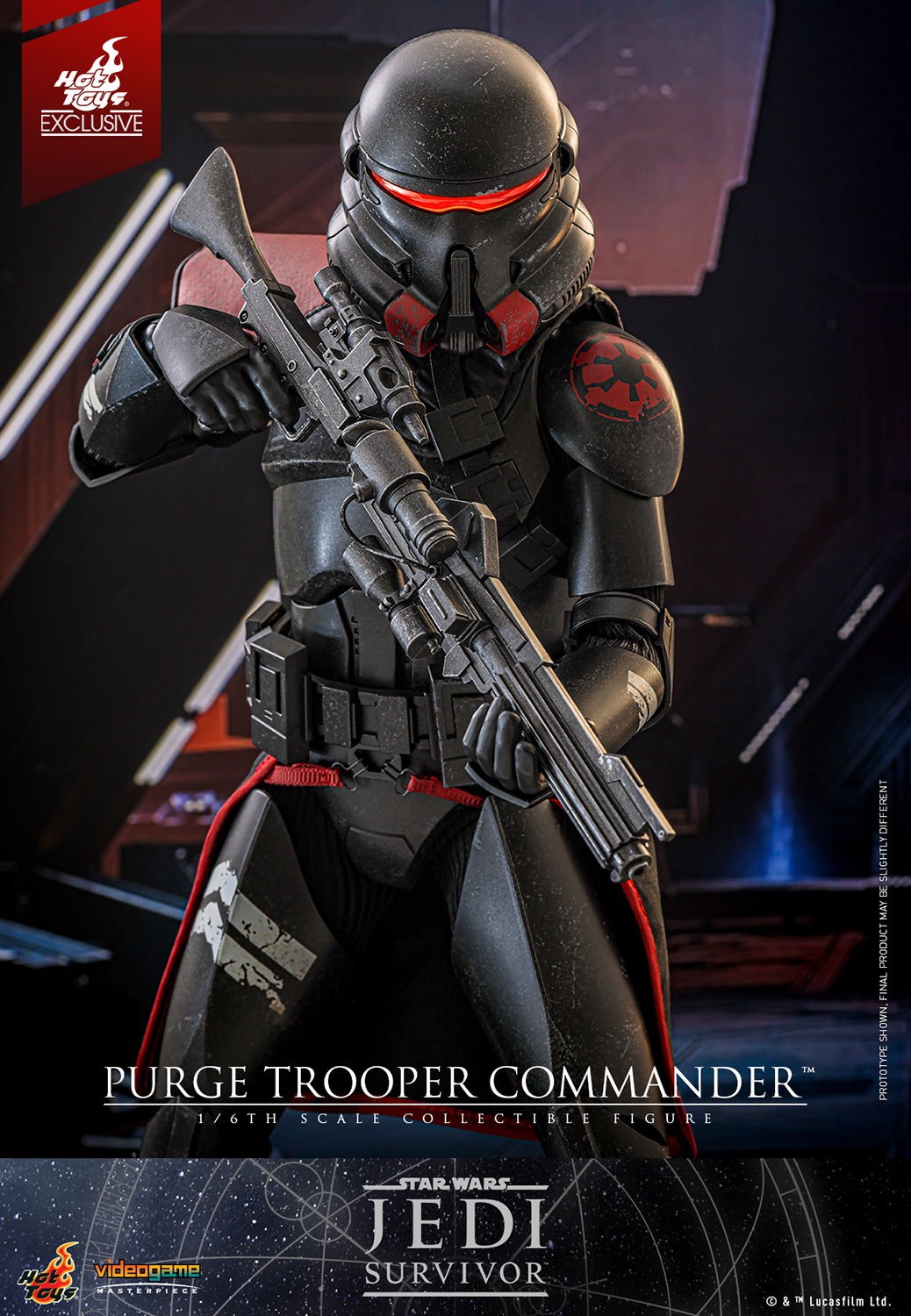 Purge Trooper Commander Hot Toys sixth scale figure