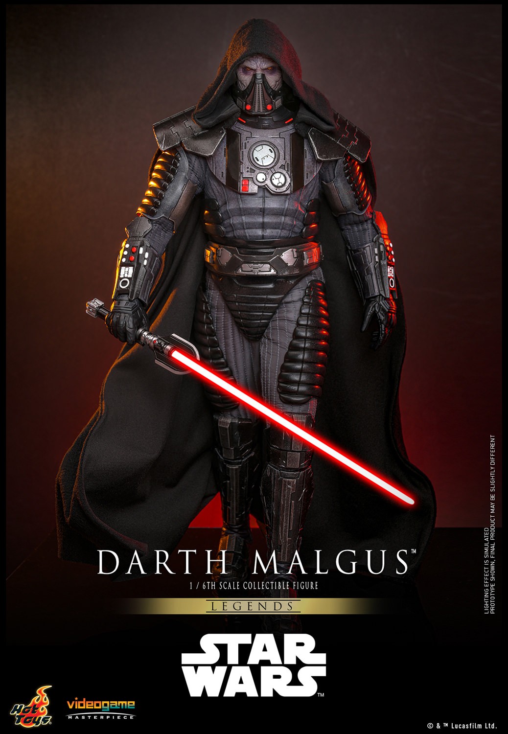Darth Malgus Hot Toys sixth scale figure