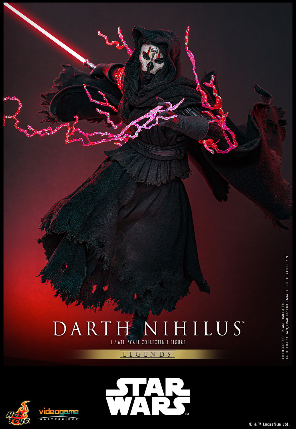 Darth Nihilus Hot Toys sixth scale figure